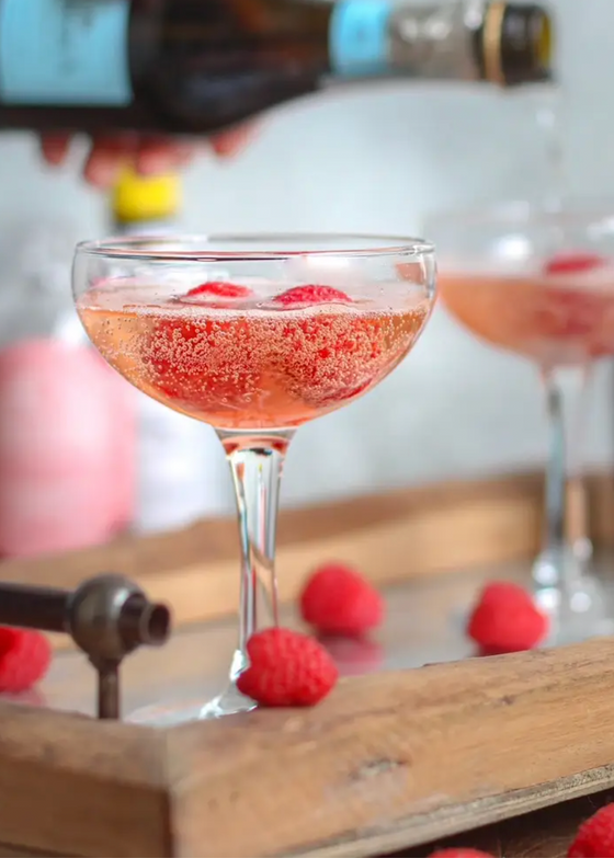 Crescent Simples | Raspberry Rose Simple Syrup