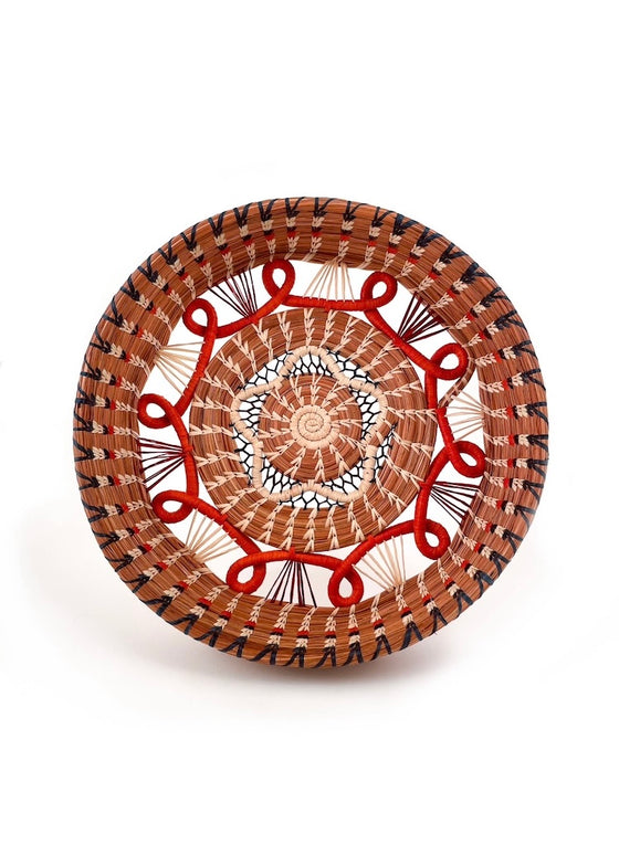 Cristina Basket in Orange