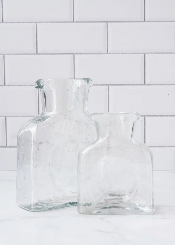 Crystal Water Bottle Pair