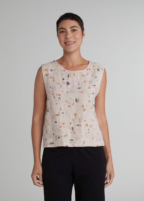 Cut Loose | Shell Top - Multicolored