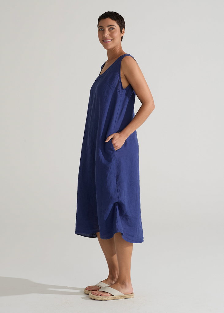 Cut Loose | Tie Dress | Admirality