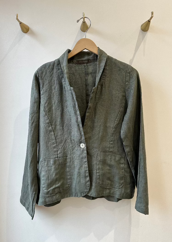 Cut Loose | 1 Button Blazer Clay
