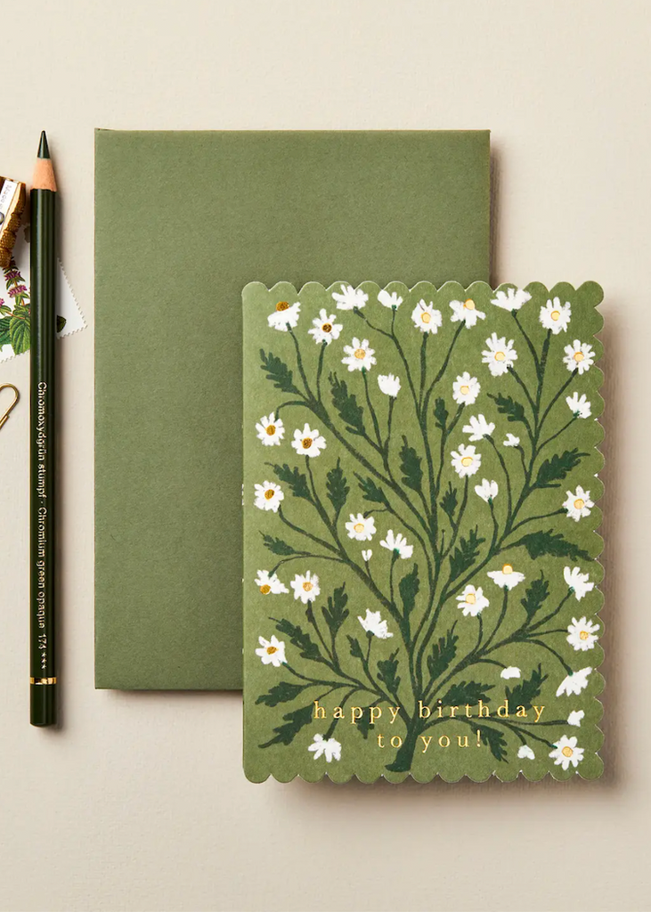 Wanderlust Paper Co | Daisy 'Happy birthday to you!' Card