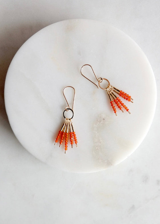Debbie Fisher | Carnelian Earrings