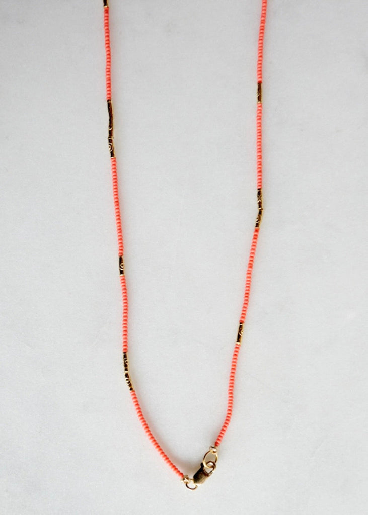 Debbie Fisher | Glass Seed Bead Necklace