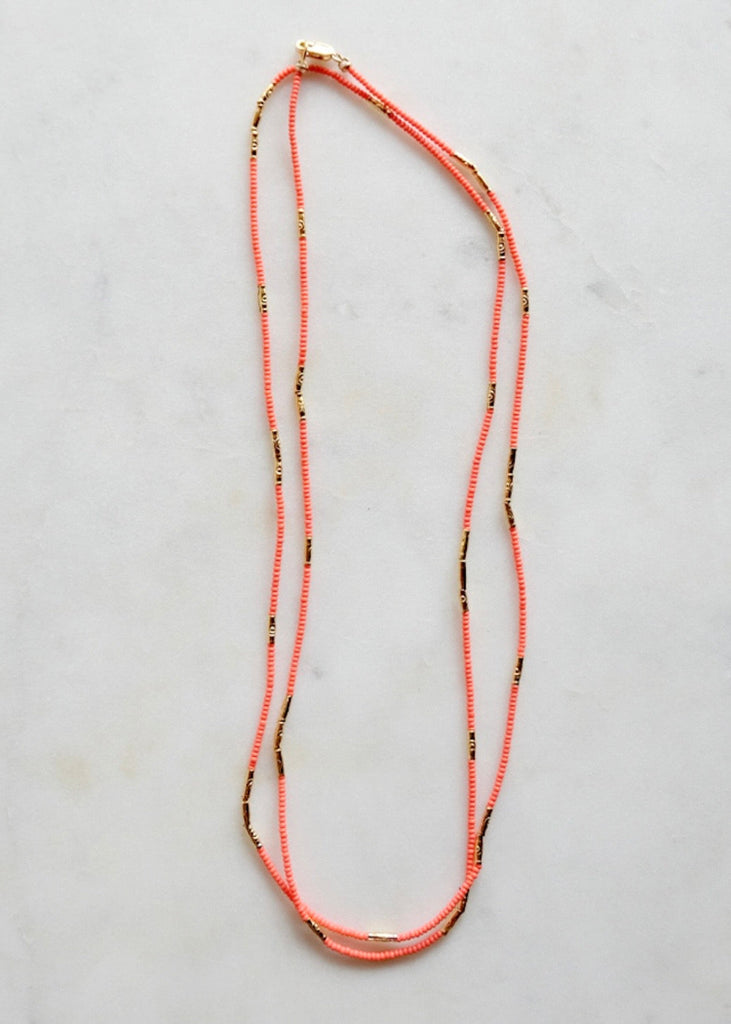 Debbie Fisher | Glass Seed Bead Necklace