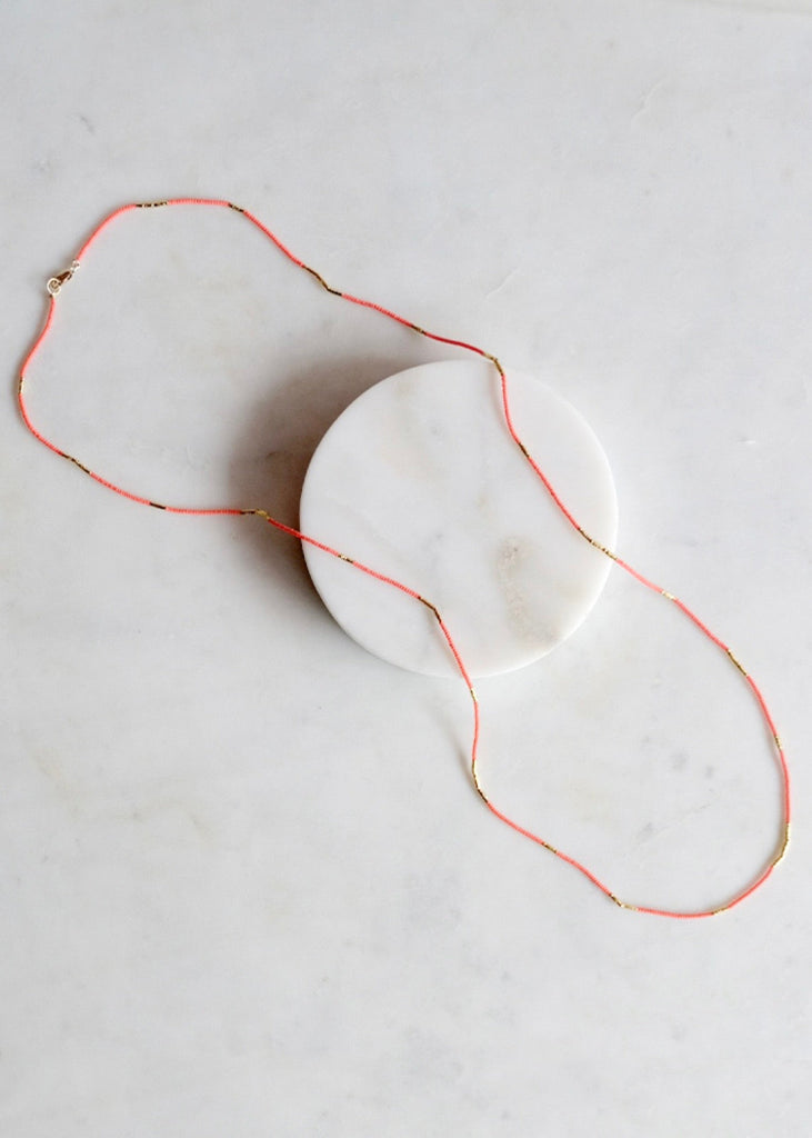 Debbie Fisher | Glass Seed Bead Necklace