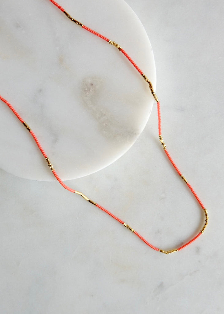 Debbie Fisher | Seed Bead Necklace
