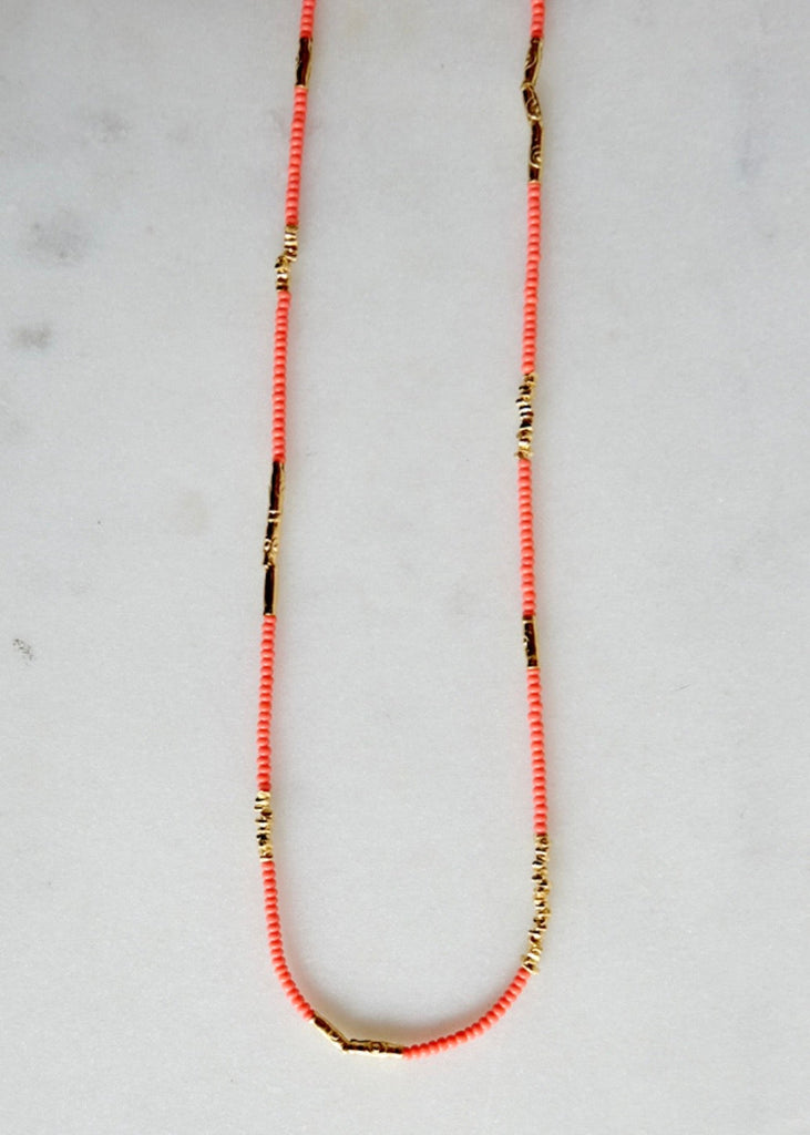 Debbie Fisher | Seed Bead Necklace