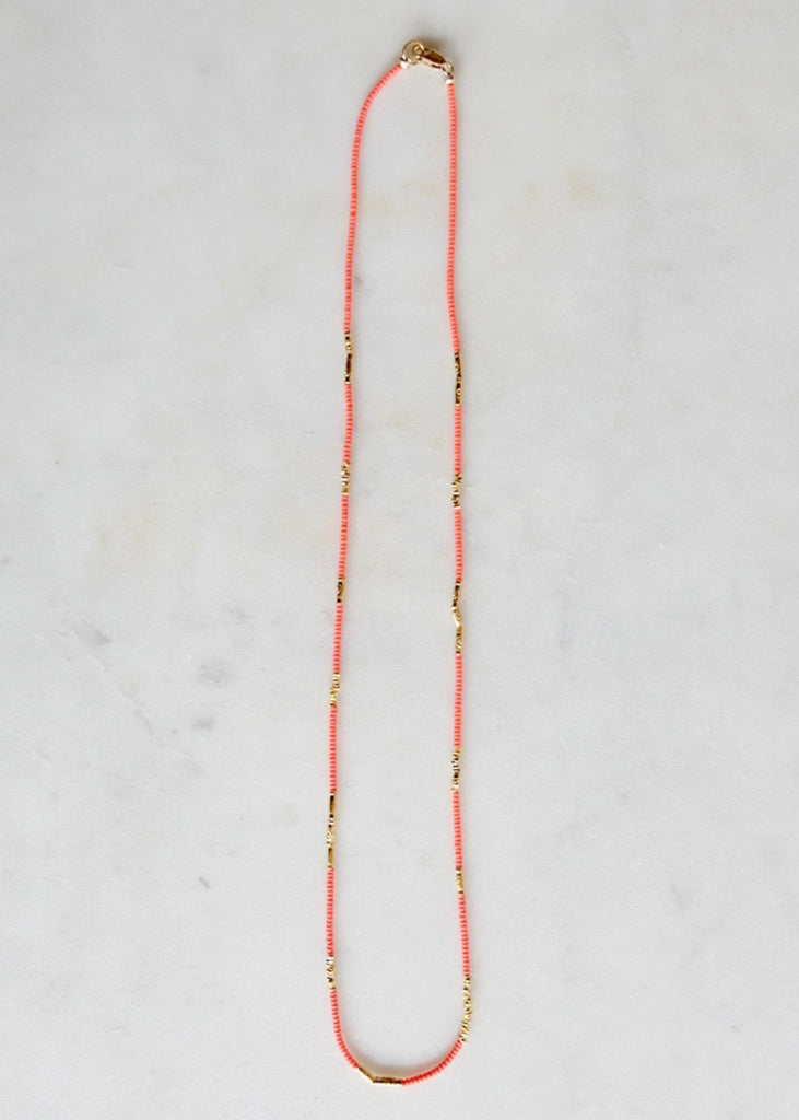 Debbie Fisher | Seed Bead Necklace