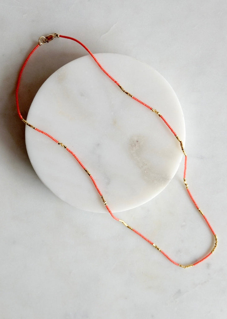 Debbie Fisher | Seed Bead Necklace