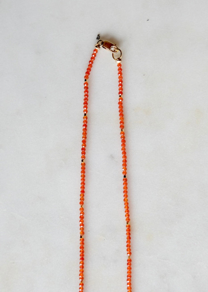 Debbie Fisher | Tiny Carnelian Necklace