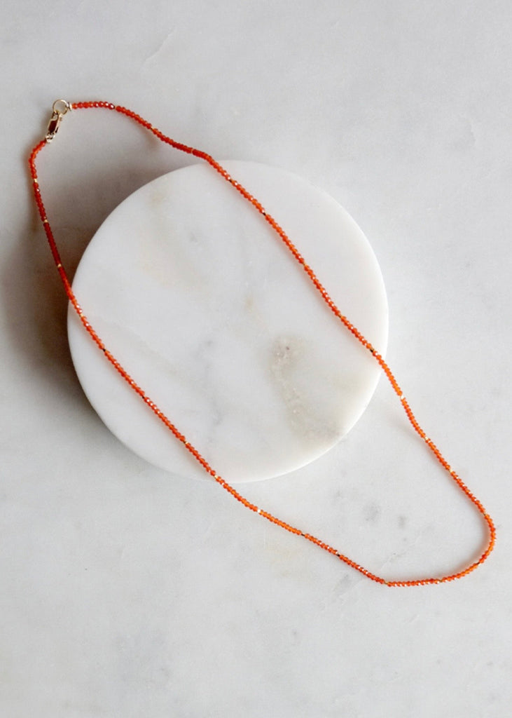 Debbie Fisher | Tiny Carnelian Necklace