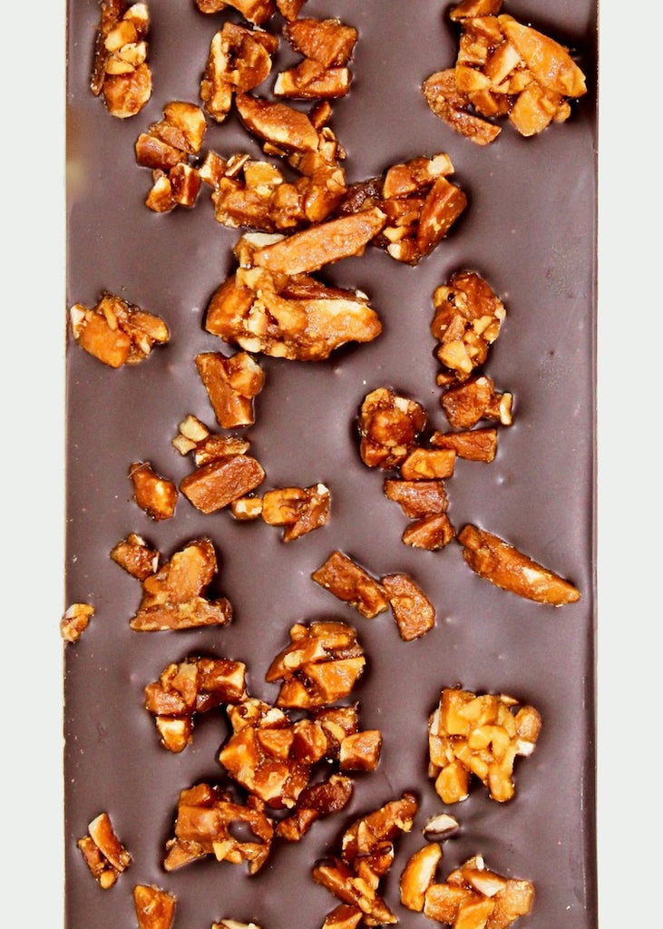 Deux Cranes | Dark Chocolate with Miso Almonds - Vegan