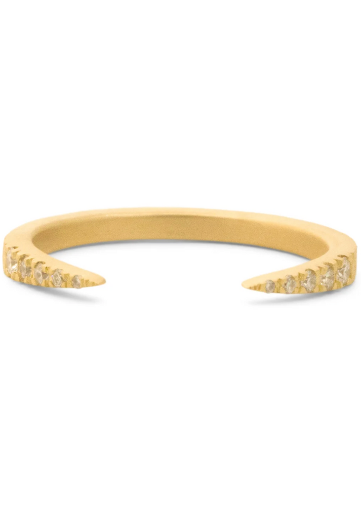 Erin Cuff Jewelry | Diamond Horseshoe Band