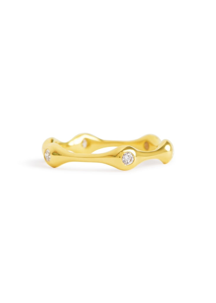 Diana Mitchell | 2mm Sprinkle Band | 18k