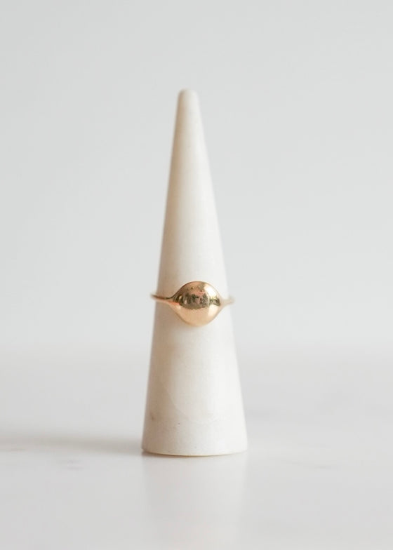 Diana Mitchell | Carved Signet Ring