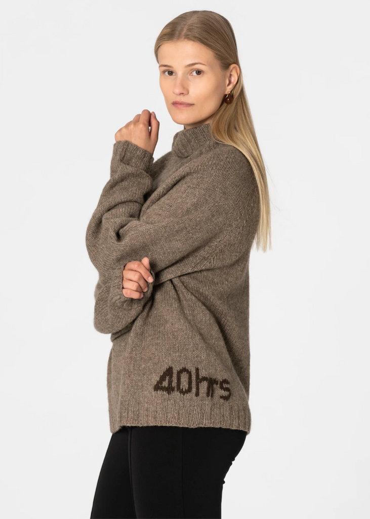 Dinadi | Yak Handknit Turtleneck