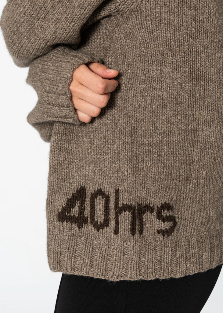 Dinadi | Yak Handknit Turtleneck