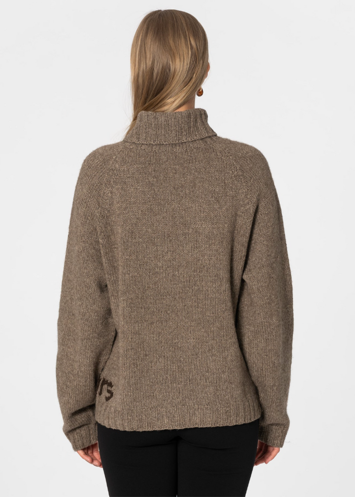 Dinadi | Yak Handknit Turtleneck