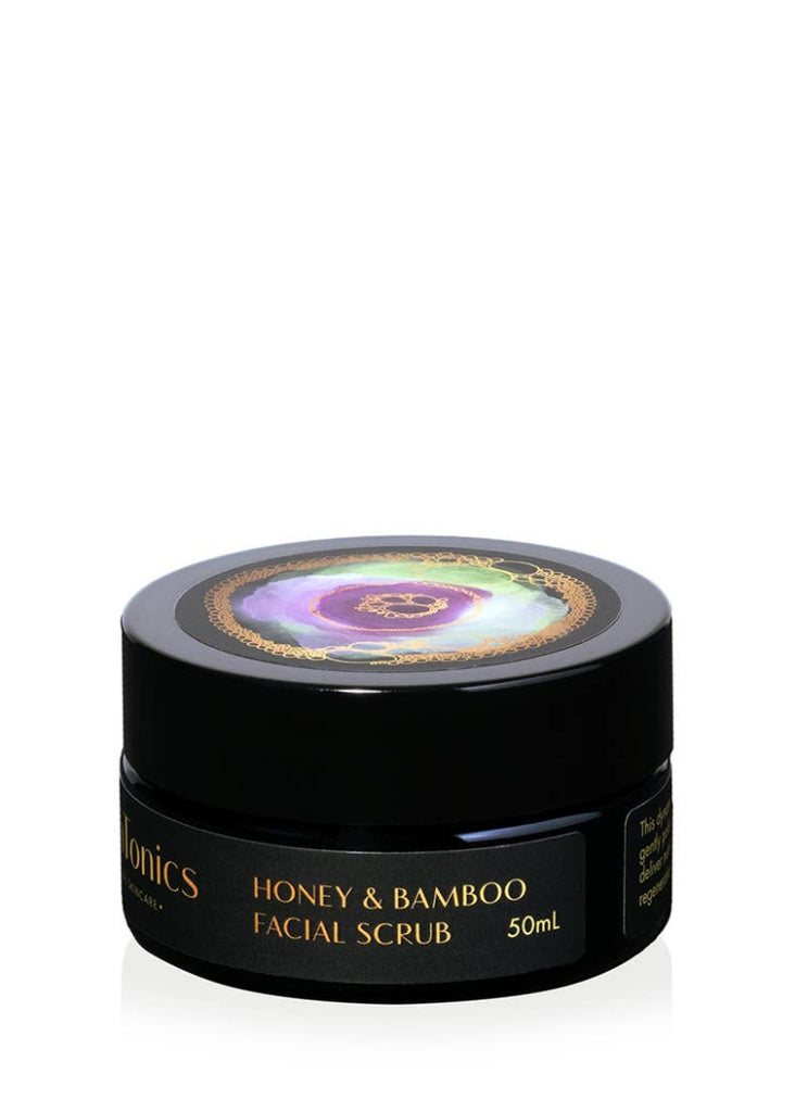 EarthTonics Botanical Skincare | Honey + Bamboo Facial Scrub