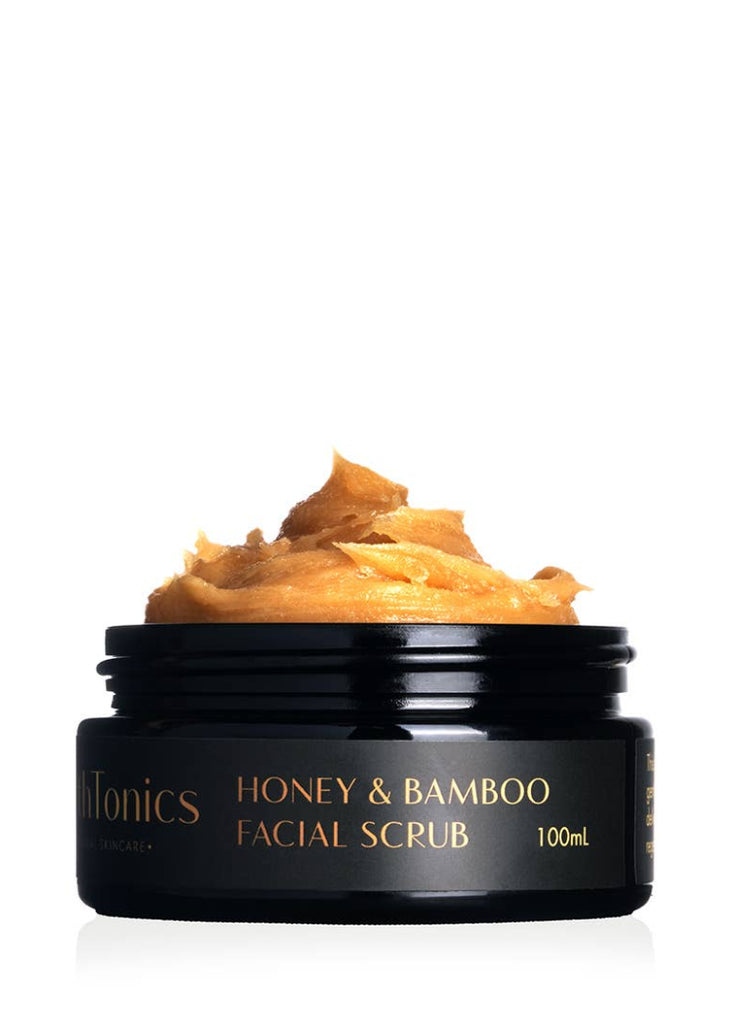 EarthTonics Botanical Skincare | Honey + Bamboo Facial Scrub