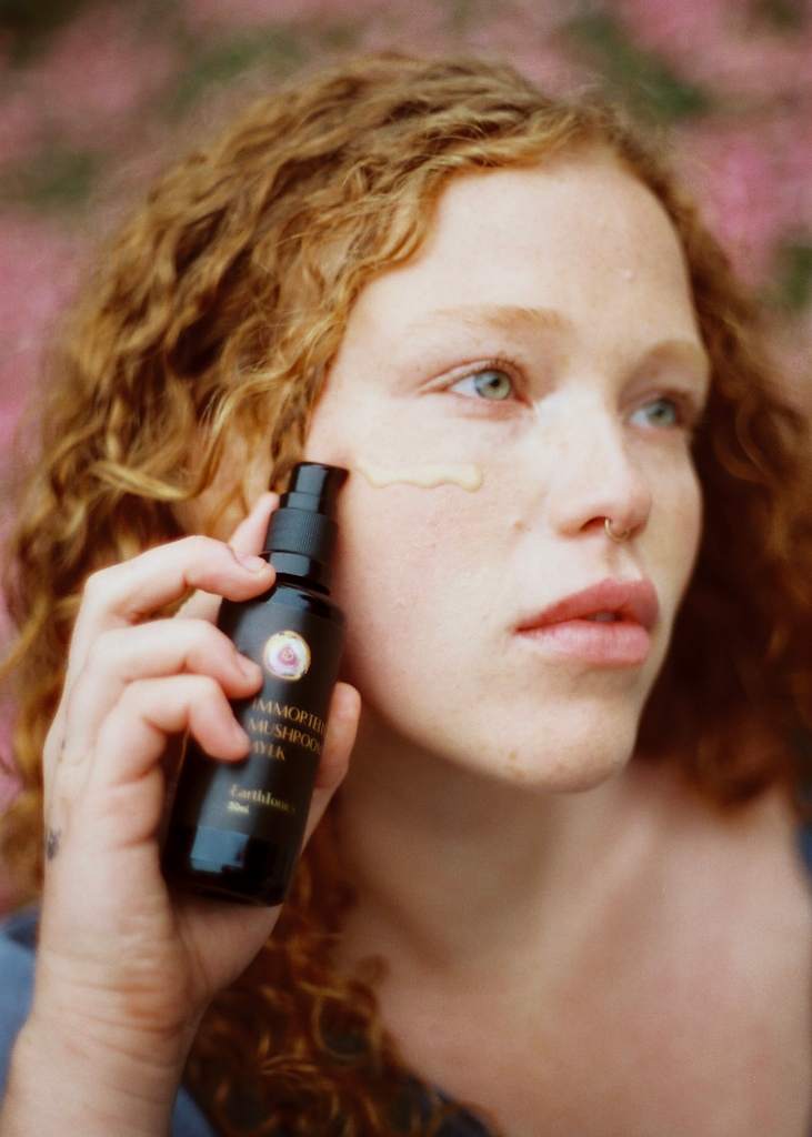 EarthTonics Botanical Skincare | Immortelle Mushroom Mylk