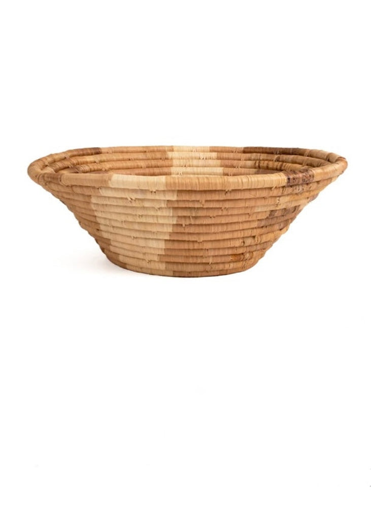 Woven Basket | Grassland | 12" Earthen Craft Bark