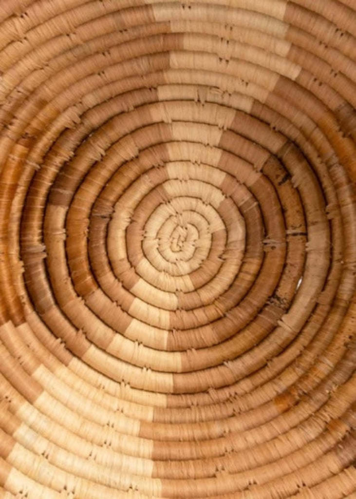 Woven Basket | Grassland | 12" Earthen Craft Bark