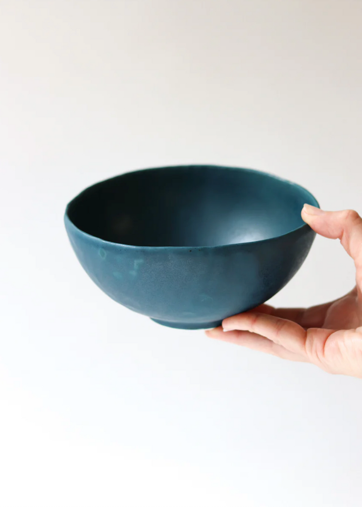 Elizabeth Benotti | Everyday Pinched Bowl | Deep Ocean