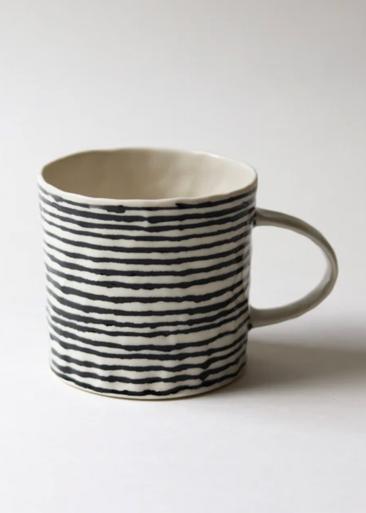 Elizabeth Benotti | Everyday Pinched Mug | Stripe