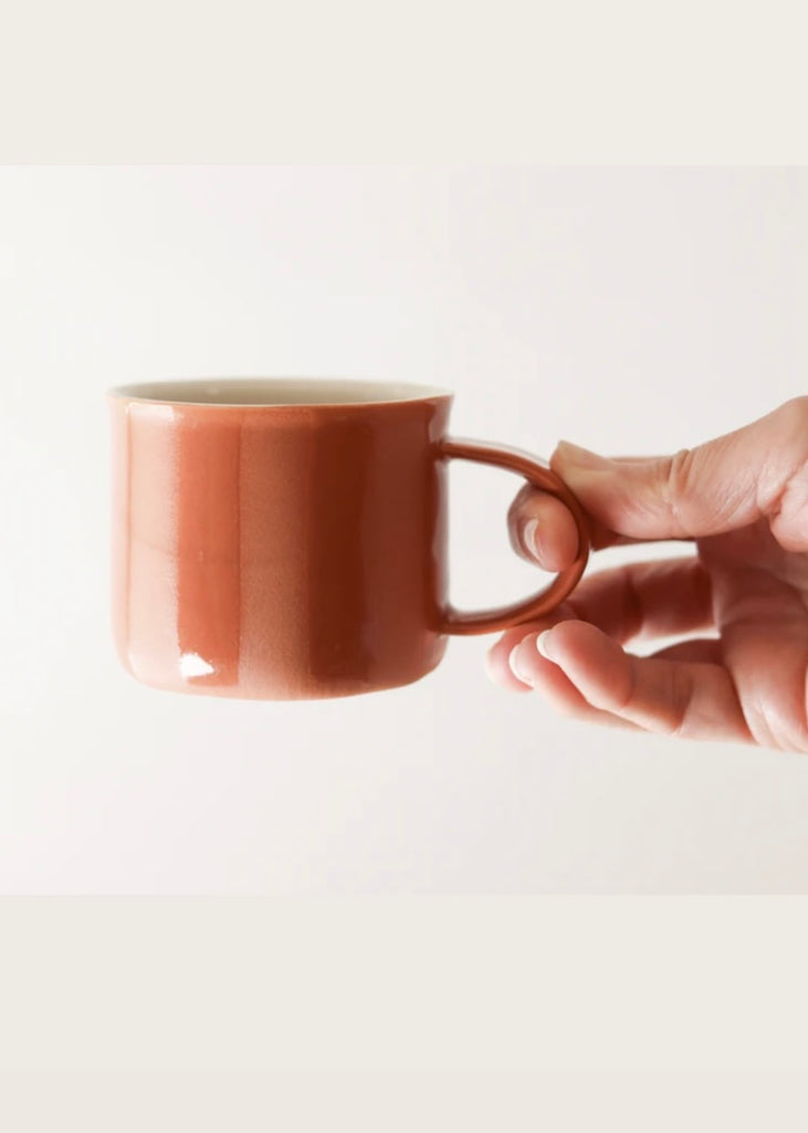 Elizabeth Benotti | Give Take Mini Mug | Rust
