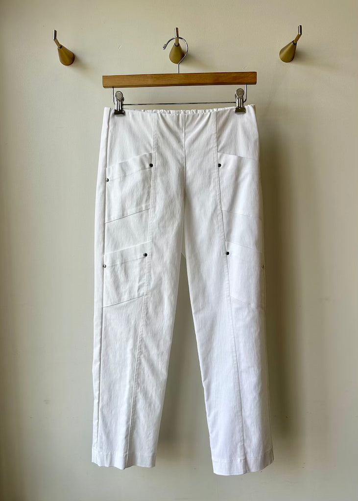 Elliott Lauren | Cargo Pant | White