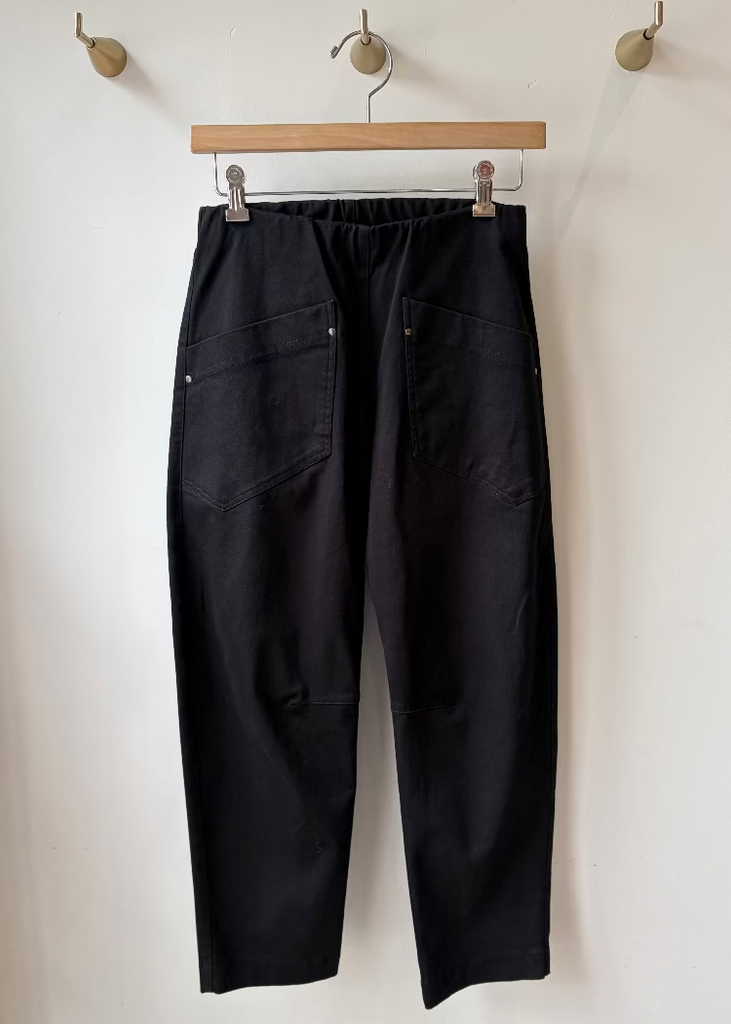 Elliott Lauren | Modern Twill Barrel Leg | Black