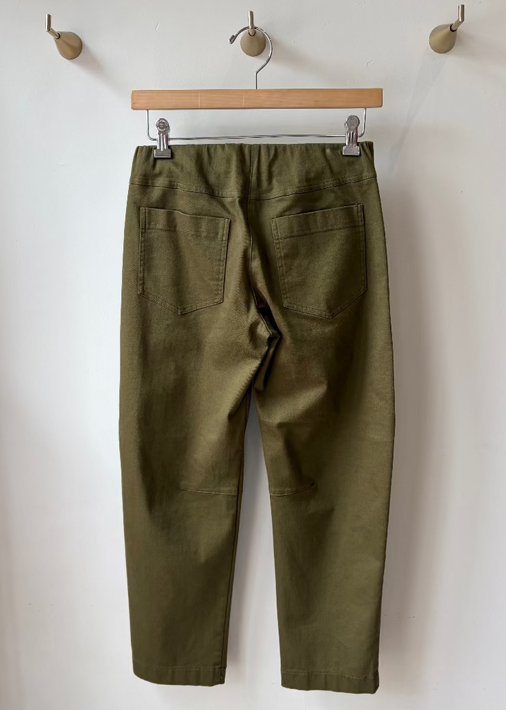 Elliott Lauren | Modern Twill Barrel Leg | Olive