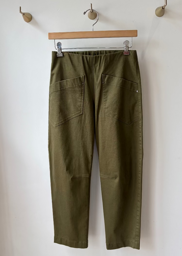 Elliott Lauren | Modern Twill Barrel Leg | Olive