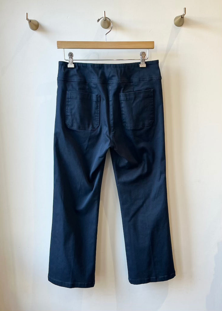 Elliott Lauren | Pull On Twill Pant | Navy