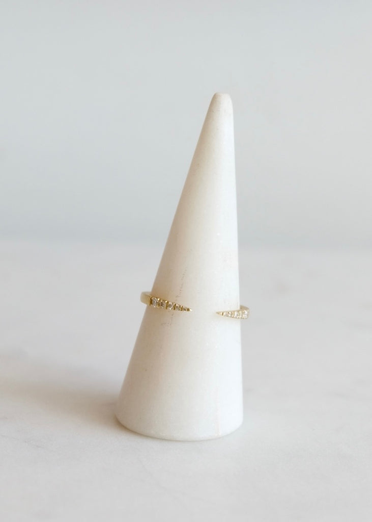 Erin Cuff Jewelry | Diamond Horseshoe Band