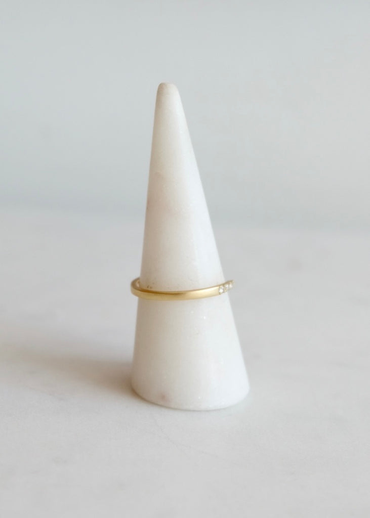 Erin Cuff Jewelry | Diamond Horseshoe Band