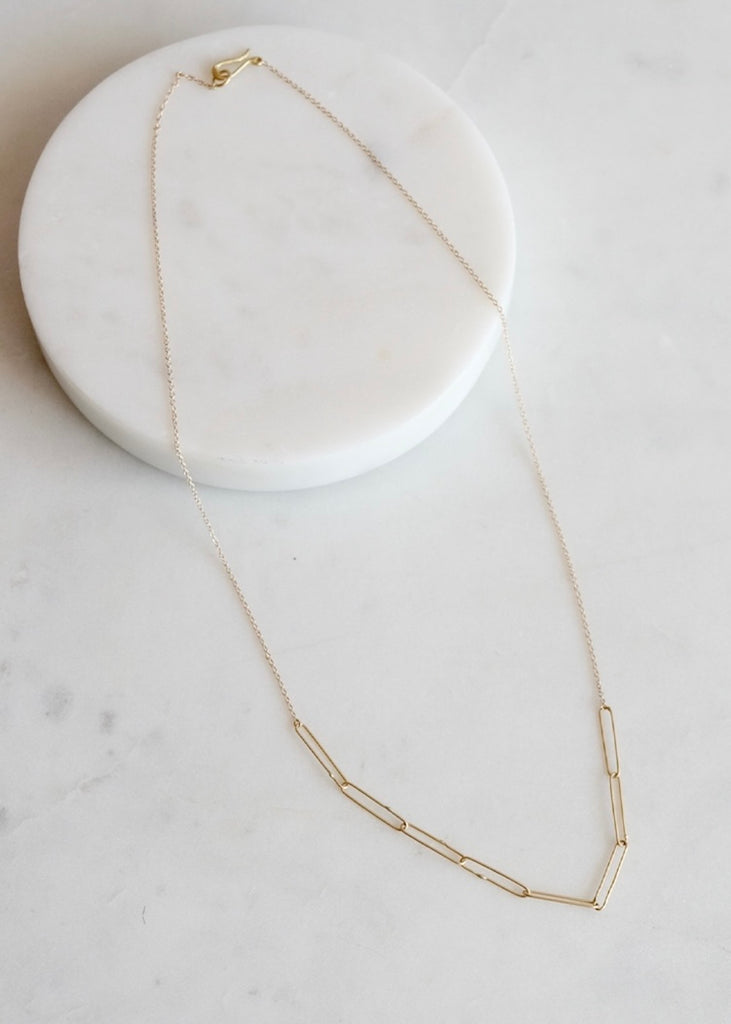 Erin Cuff Jewelry | Hybrid Paperclip Chain