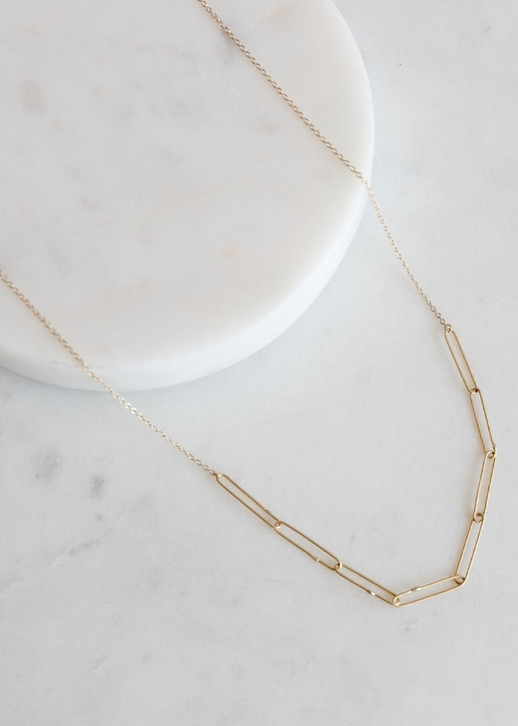 Erin Cuff Jewelry | Hybrid Paperclip Chain