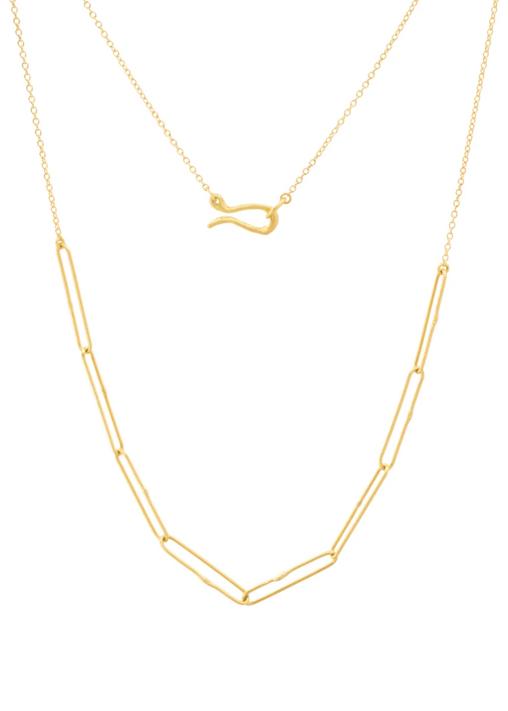 Erin Cuff Jewelry | Hybrid Paperclip Chain