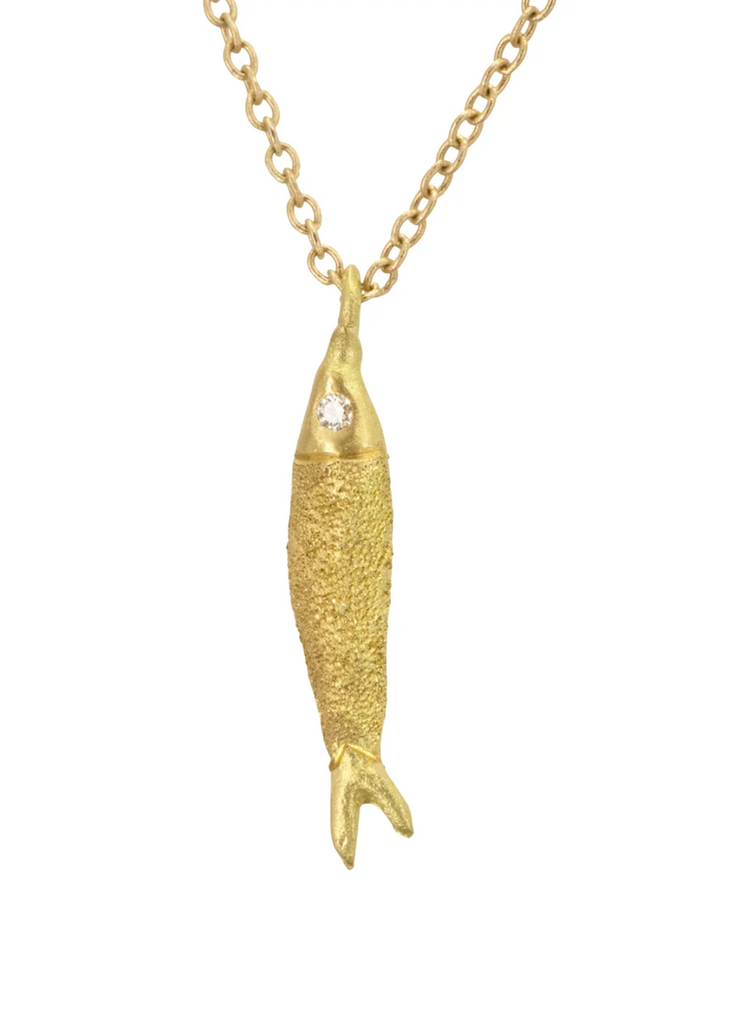 Erin Cuff Jewelry | Pesca Charm | Sand