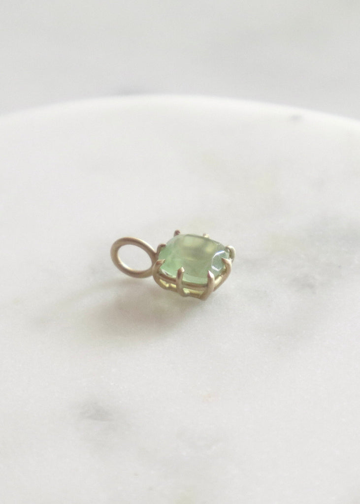 Erin Cuff Jewelry | Prehnite Basket Charm | 2.32ct