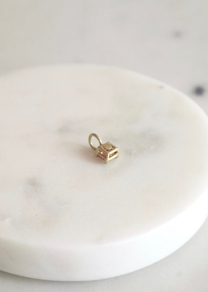 Erin Cuff Jewelry | Sunstone Basket Charm