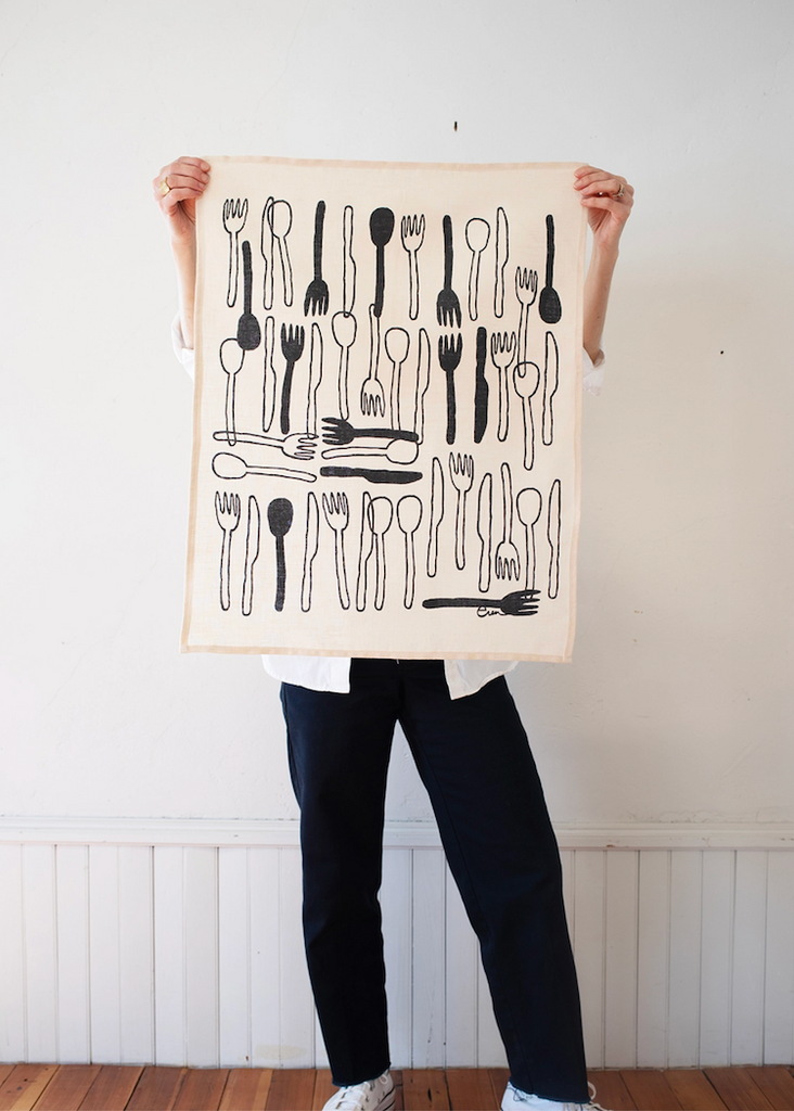 Erin Flett | Spoons Tea Towel