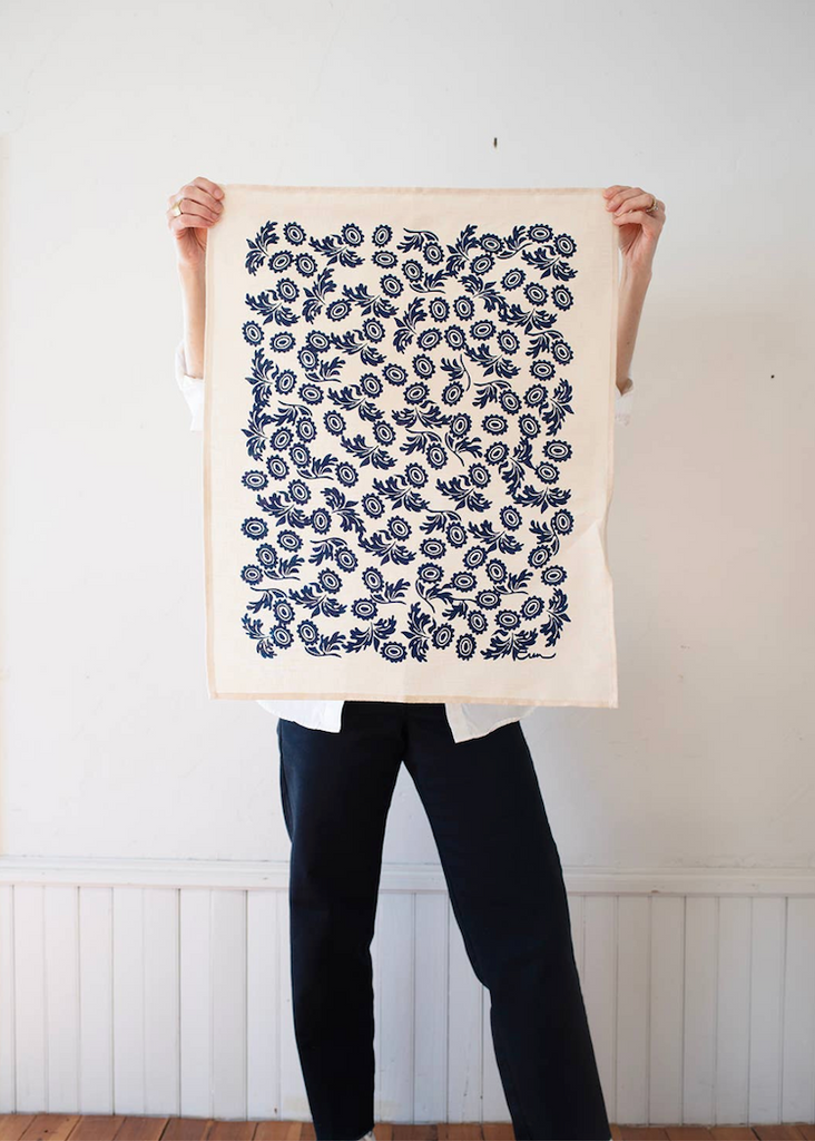 Erin Flett | Wallflower Tea Towel