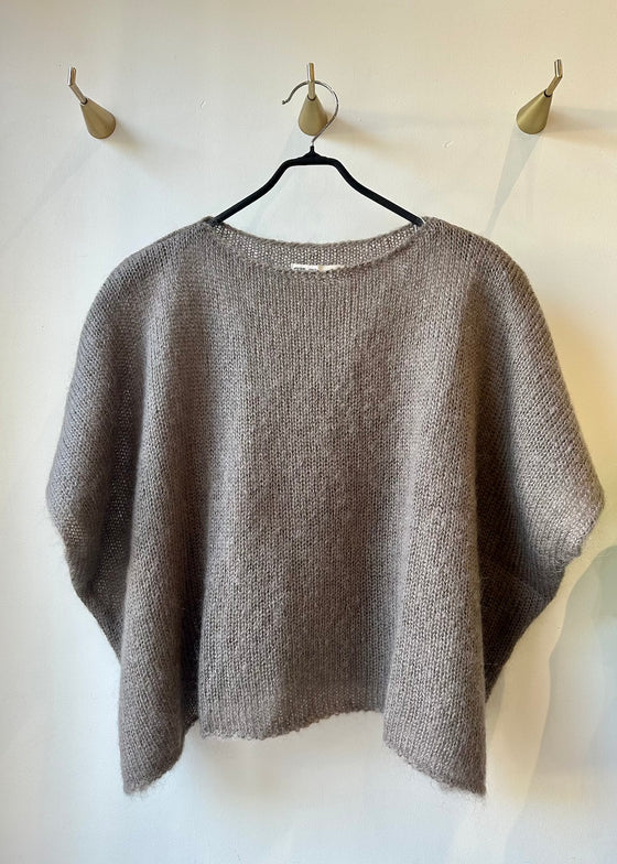 Evam Eva | Mohair Silk Poncho