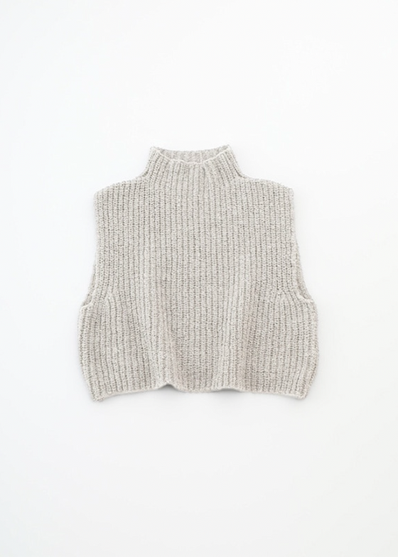 Evam Eva | Wool Alpaca Aze Vest