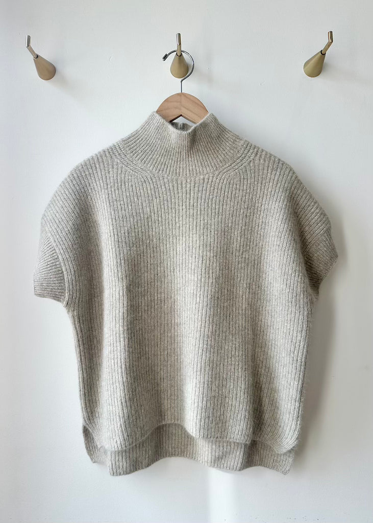 Evam Eva | Wool Fox Aze Vest